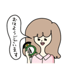 清楚系女子（個別スタンプ：1）