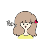 清楚系女子（個別スタンプ：8）