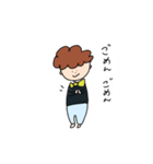 もじゃもじゃver.01（個別スタンプ：3）