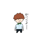もじゃもじゃver.01（個別スタンプ：8）