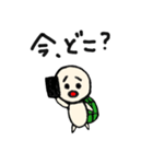 かめの毎日。（個別スタンプ：4）