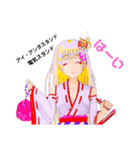 頑張る巫女お姉さん3（個別スタンプ：1）