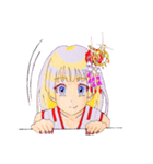 頑張る巫女お姉さん3（個別スタンプ：14）