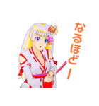 頑張る巫女お姉さん3（個別スタンプ：24）
