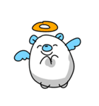 白々しいクマ（個別スタンプ：1）