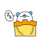 白々しいクマ（個別スタンプ：12）