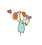 ゆるいいぬ 日常（個別スタンプ：10）