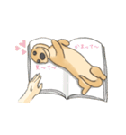 たれ耳わんこダックスのスタンプ（個別スタンプ：21）