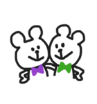 しんぷる くまさん。01（個別スタンプ：27）