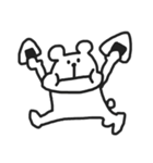 しんぷる くまさん。02（個別スタンプ：10）