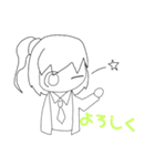 オリジナルキャラクターでスタンプ（個別スタンプ：1）