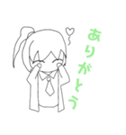 オリジナルキャラクターでスタンプ（個別スタンプ：3）