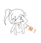 オリジナルキャラクターでスタンプ（個別スタンプ：6）