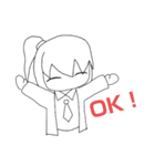 オリジナルキャラクターでスタンプ（個別スタンプ：18）