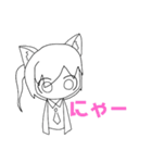 オリジナルキャラクターでスタンプ（個別スタンプ：23）