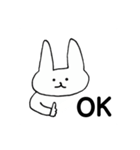 うさぎ人間UKO（個別スタンプ：2）