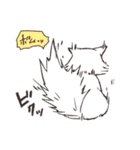 ほわほわ白にゃんこ（個別スタンプ：26）