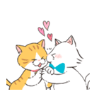 ほわほわ白にゃんこ（個別スタンプ：39）