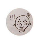 下げ眉坊主のイタズラ生活日記（個別スタンプ：1）