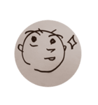下げ眉坊主のイタズラ生活日記（個別スタンプ：8）