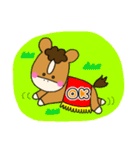 こいわい牧場のうまおくん＊日常生活＊（個別スタンプ：10）