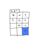 シンプルだけど使いどころを選ぶスタンプ（個別スタンプ：19）