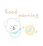 ふわふわ♪わんこ日常ことばスタンプ（個別スタンプ：3）