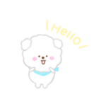 ふわふわ♪わんこ日常ことばスタンプ（個別スタンプ：5）