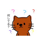 猫さんスタンプ❤️（個別スタンプ：6）