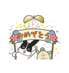 パンダうさぎさんと時々カメちゃん（個別スタンプ：6）