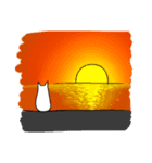 のびるねこ 1（個別スタンプ：38）
