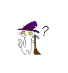 魔女ねこさん#日常（個別スタンプ：12）