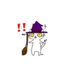 魔女ねこさん#日常（個別スタンプ：13）