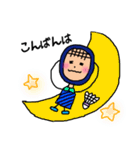 ばどんくん(バドミントン)（個別スタンプ：3）
