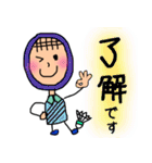ばどんくん(バドミントン)（個別スタンプ：6）