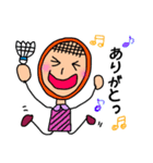 ばどんくん(バドミントン)（個別スタンプ：11）