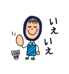 ばどんくん(バドミントン)（個別スタンプ：15）
