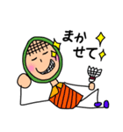 ばどんくん(バドミントン)（個別スタンプ：19）