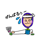 ばどんくん(バドミントン)（個別スタンプ：27）
