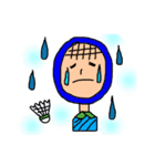 ばどんくん(バドミントン)（個別スタンプ：39）