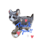 にゃんこの挨拶^._.^（個別スタンプ：2）