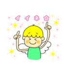ゆるっと天使ちゃん（個別スタンプ：13）