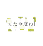 シンプルで実用的なスタンプです（個別スタンプ：9）