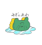 キッチンスポンジ 洗イグマ（個別スタンプ：12）