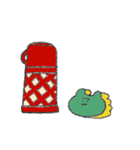 キッチンスポンジ 洗イグマ（個別スタンプ：19）