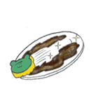 キッチンスポンジ 洗イグマ（個別スタンプ：30）