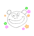 見ないで絵描き歌（個別スタンプ：2）
