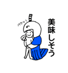 ちょんまげとわたし（個別スタンプ：9）