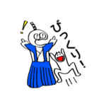 ちょんまげとわたし（個別スタンプ：16）