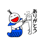 ちょんまげとわたし（個別スタンプ：32）